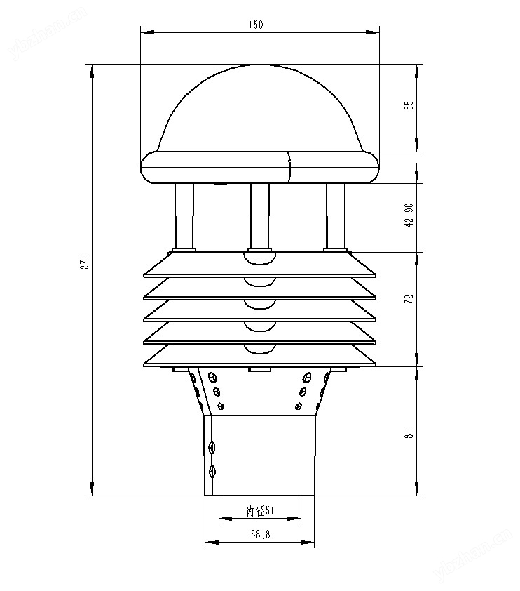 七參數(shù)氣象傳感器