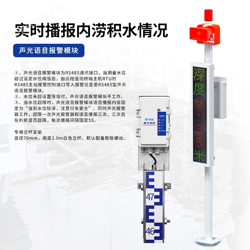 电子水尺积水监测站