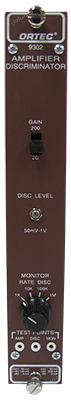 ORTEC 9302 Amplifier and Discriminator