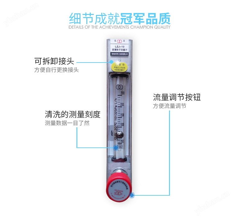 玻璃转子流量计