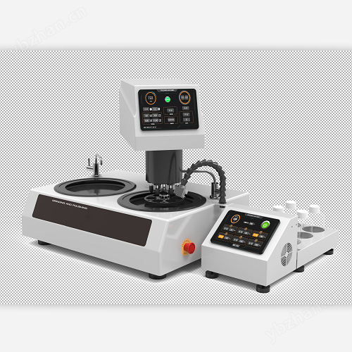 雙盤全自動金相磨拋機中心力加壓