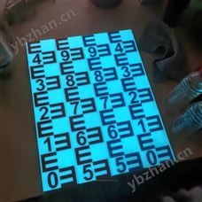 HY.WZD-100无机自发光水位尺 夜光水尺