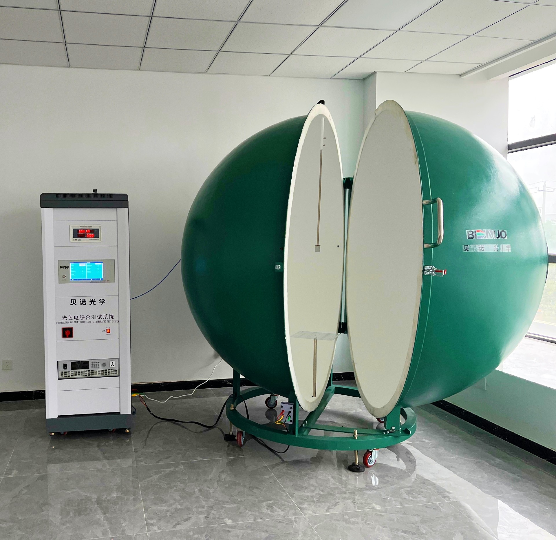 建筑照明检测仪器安装完毕-第三方检测机构