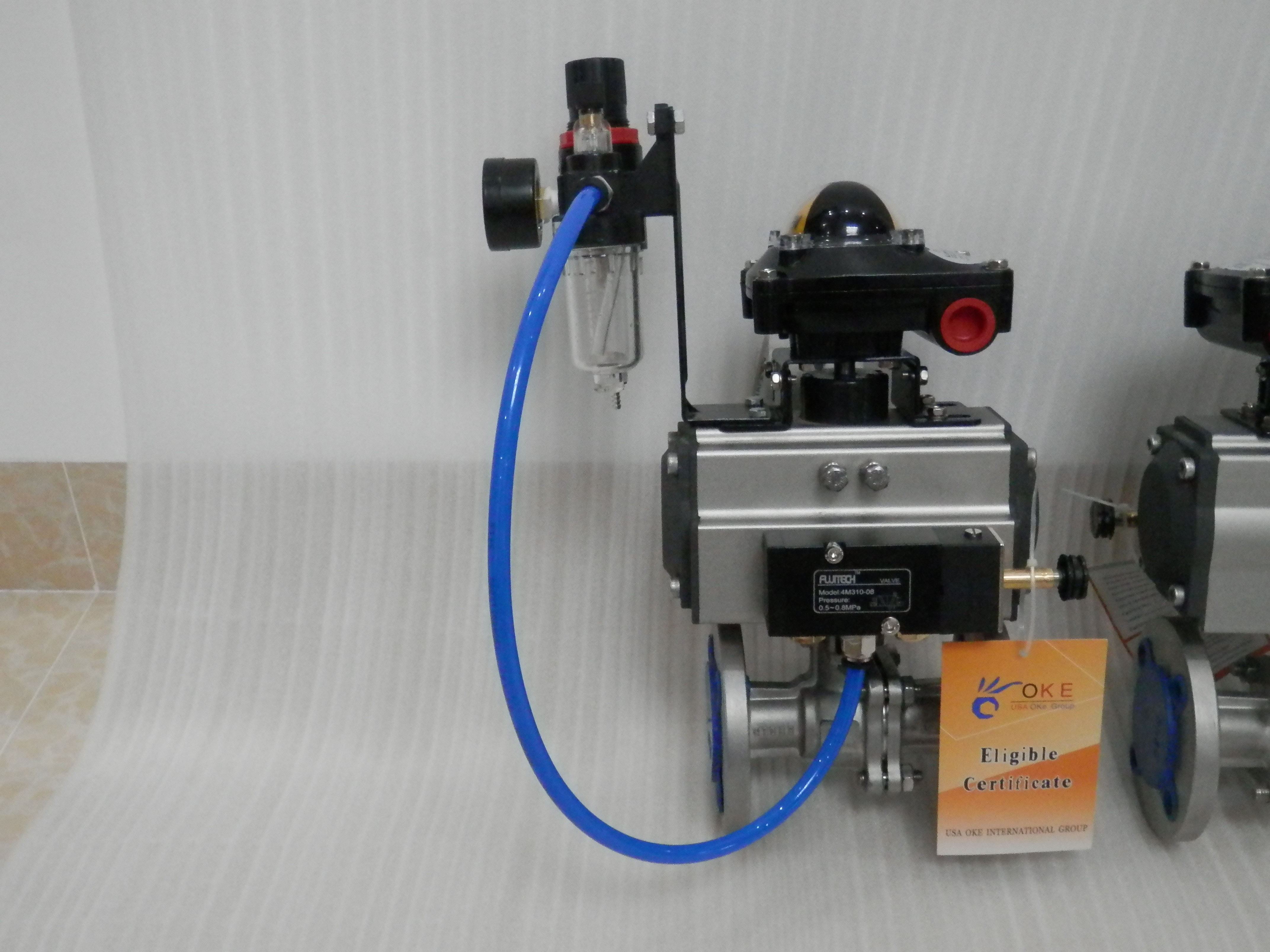 進口電動內螺紋球閥在工業流體控制中的高效應用