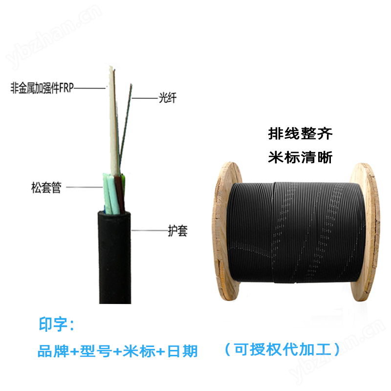 非金屬阻燃光纜 4芯 8芯 24芯