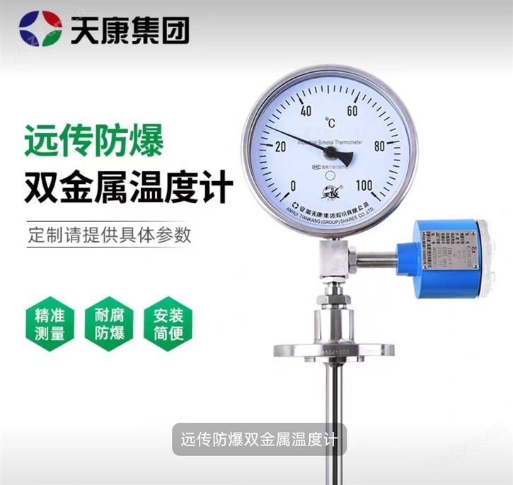 一体式耐震双金属温度计